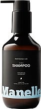 Тонирующий шампунь для нейтрализации желтизны светлых волос - Manelle Professional Care Avocado Oil & Keracyn Shampoo — фото N4