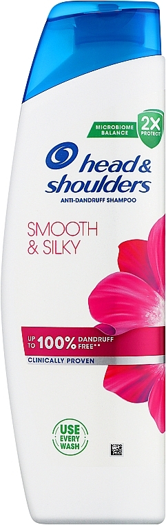 Шампунь "Гладкие и шелковистые" - Head & Shoulders Smooth & Silky Shampoo — фото N1