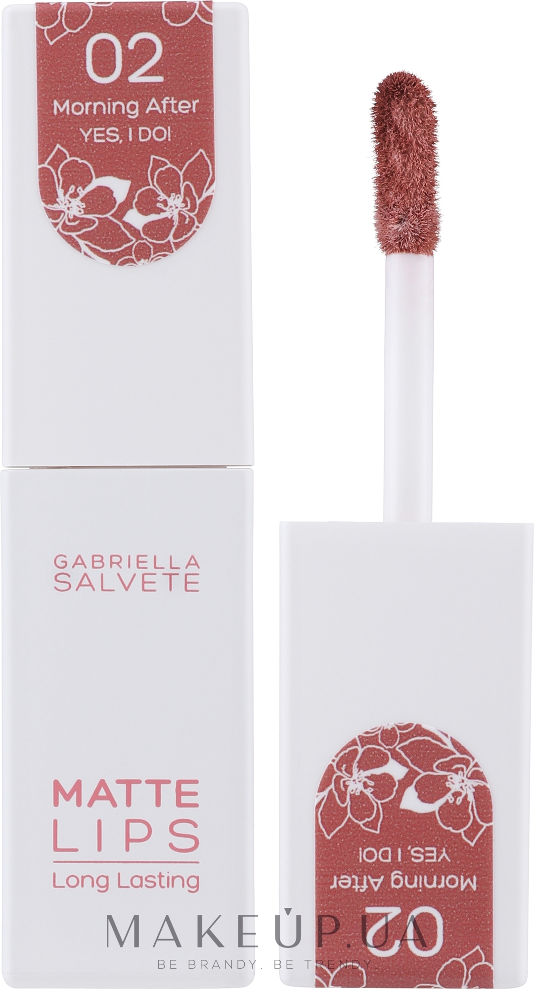 Матовая жидкая помада - Gabriella Salvete Matte Long Lasting Liquid Lipstick  — фото 02
