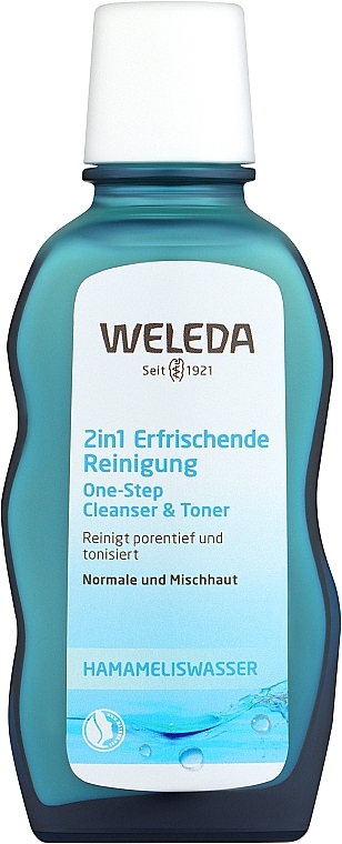 Очищающее и тонизирующее средство 2 в 1 для лица - Weleda Erfrischende 2 in 1 Reinigung — фото N1