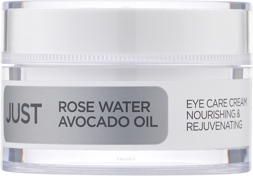 Поживний крем навколо очей з рожевою водою та маслом авокадо - Revox B77 Just Rose Water Avocado Oil Eye Care Cream
