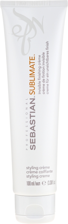 Фініш-крем для укладання волосся - Sebastian Professional Sublimate Invisible Finishing Cream — фото N2