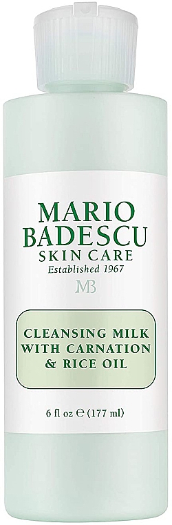 Молочко для снятия макияжа - Mario Badescu Cleansing Milk With Carnation & Rice Oil — фото N1