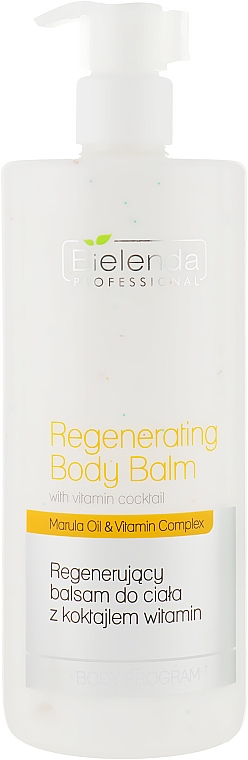Регенерующий бальзам для тела с коктейлем витамин - Bielenda Professional Body Program Regenerating Body Balm