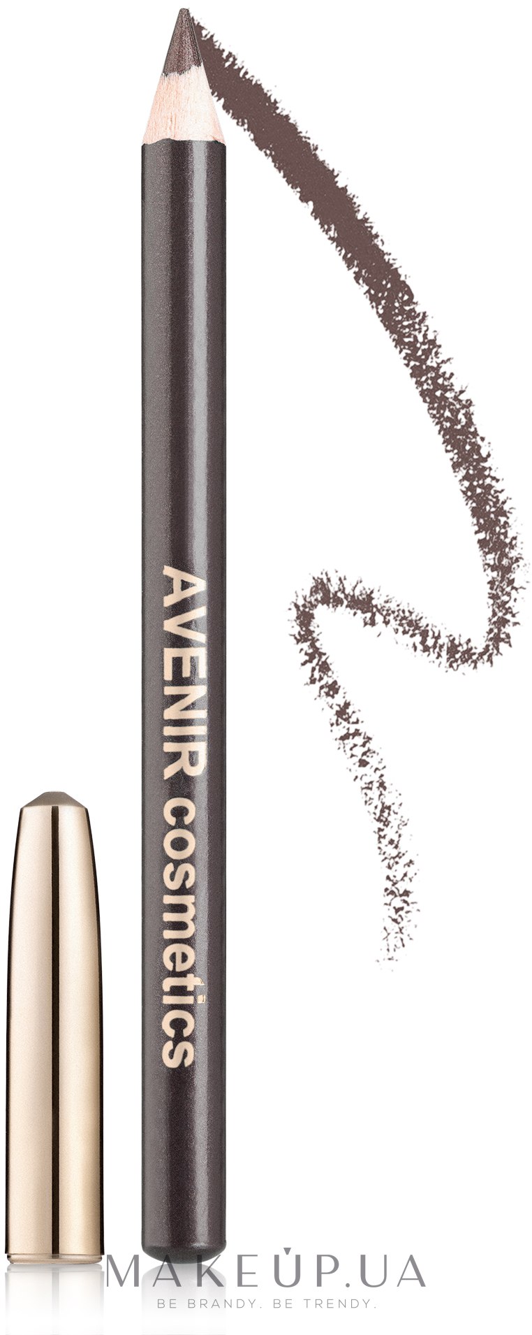 Карандаш для глаз - Avenir Cosmetics Waterproof Eye Pencil — фото 704 - Горький шоколад