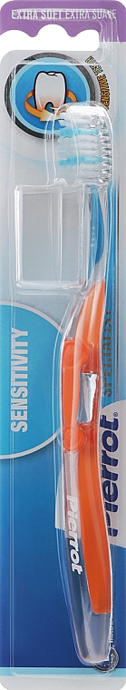 Зубная щетка для чувствительных зубов, оранжевая - Pierrot Sensitive Teeth — фото N1