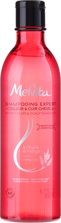 Шампунь для фарбованого волосся - Melvita Organic Expert Color Shampoo — фото N1