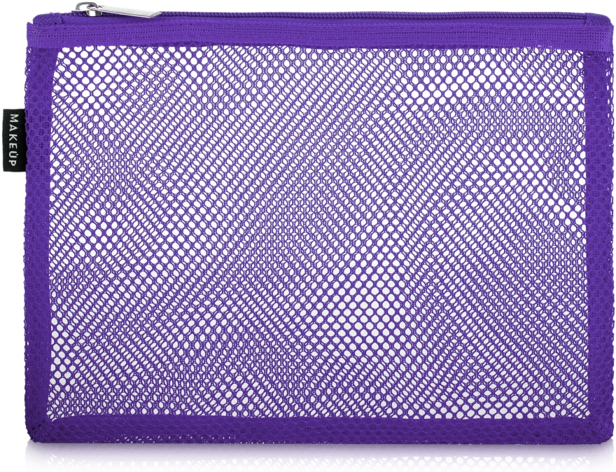 Косметичка дорожная, фиолетовая "Violet mesh", 23 х 15 см - MAKEUP