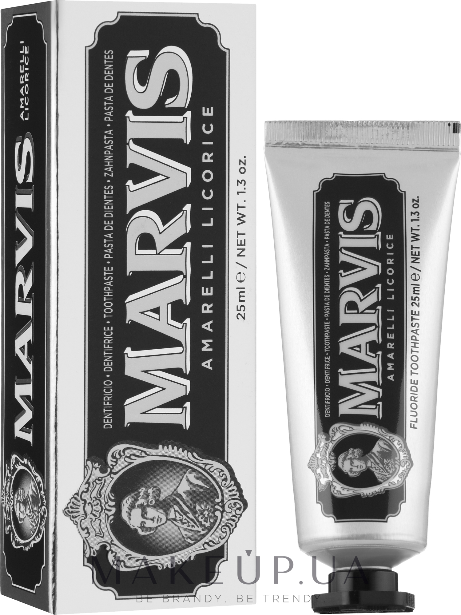 Зубная паста "Амарелли Лакрица и Мята" - Marvis Amarelli Licorice — фото 25ml