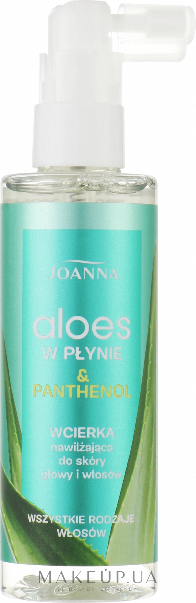 Зволожувальний лосьйон для волосся та шкіри голови - Joanna Aloes & Panthenol — фото 100ml