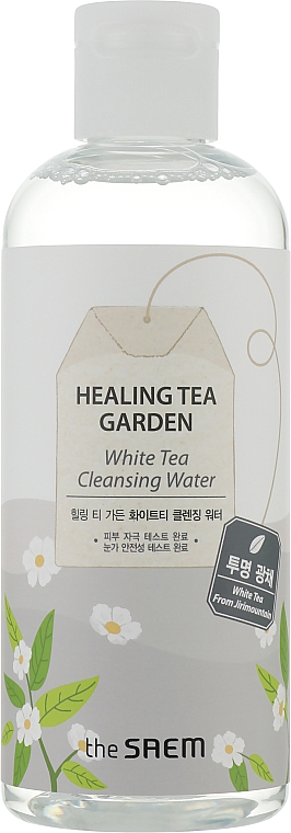 Вода очищаюча з екстрактом білого чаю - The Saem Healing Tea Garden White Tea Cleansing Water — фото N1