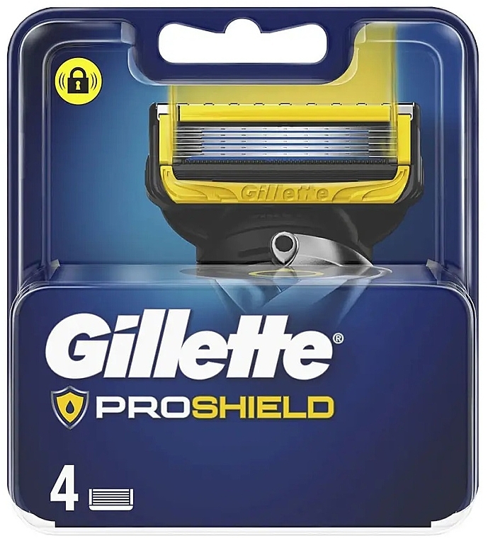 Змінні касети для гоління, 4 шт. - Gillette Proshield — фото N2
