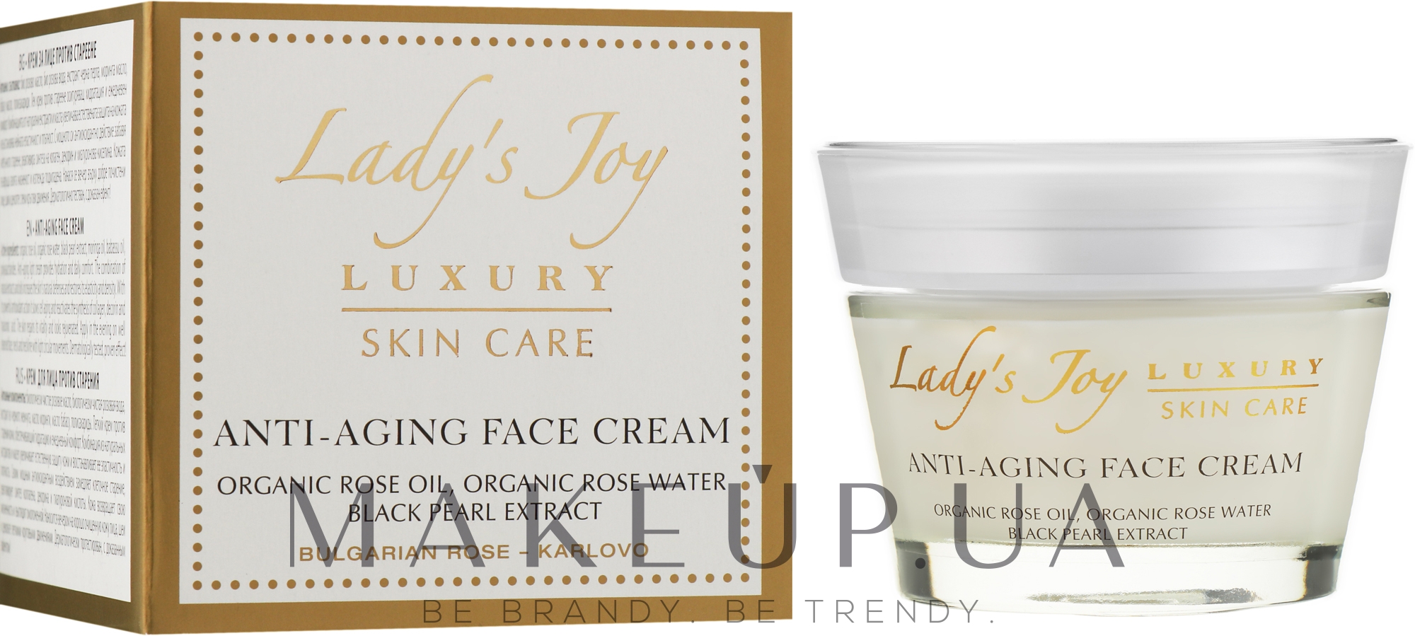 Крем для обличчя проти старіння - Bulgarska Rosa lady's Joy Luxury Anti-Aging Face Cream — фото 50ml