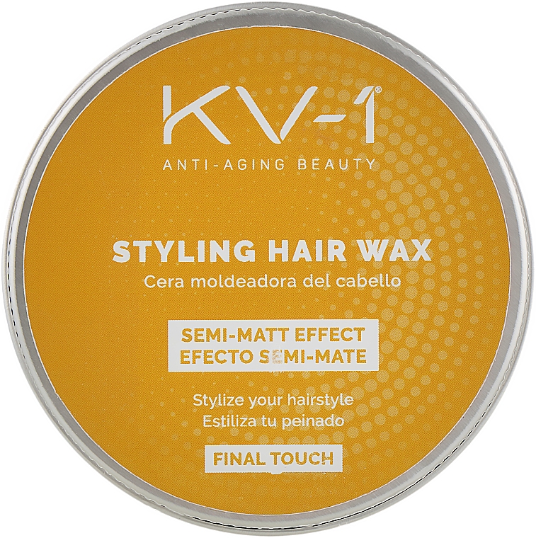 Матовый воск для укладки волос - KV-1 Final Touch Styling Hair Wax — фото N1