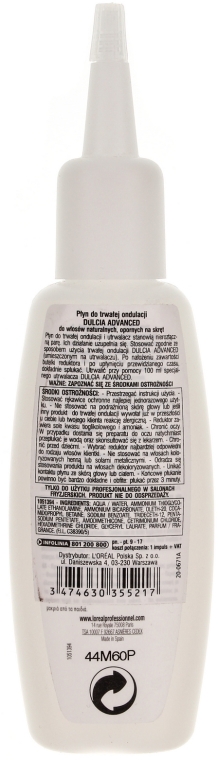 Завивка для неслухняного волосся - Loreal Professionnel Dulcia Advanced Perm Lotion 0 — фото N2