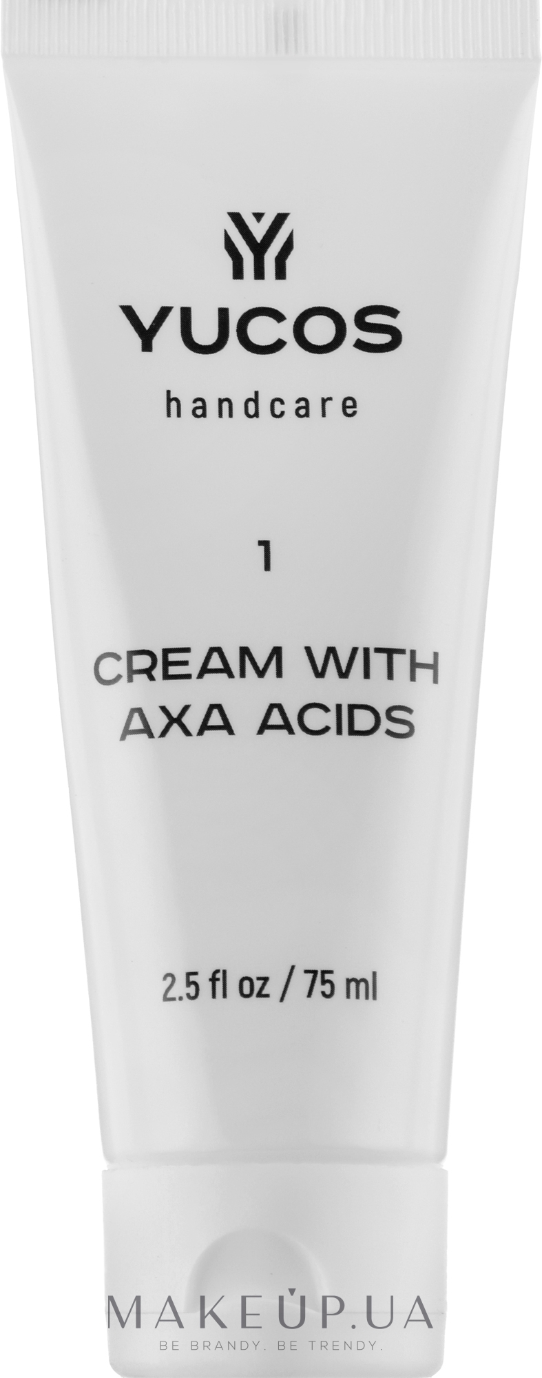 Крем для рук с АНА кислотами - Yucos Cream With Axa Acids — фото 75ml