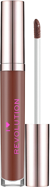 Блеск для губ - Makeup Revolution I Heart Revolution Chocolate Lip Gloss — фото N1