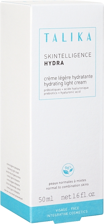 Зволожувальний легкий крем для обличчя - Talika Skintelligence Hydra Hydrating Light Cream — фото N3