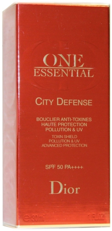 Защитная сыворотка для лица - Dior One Essential City Defense Toxin Shield Pollution UV SPF50 — фото N2