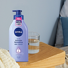 Молочко для тіла "Ніжна шкіра" для сухої шкіри з помпою - NIVEA Body Soft Milk — фото N3