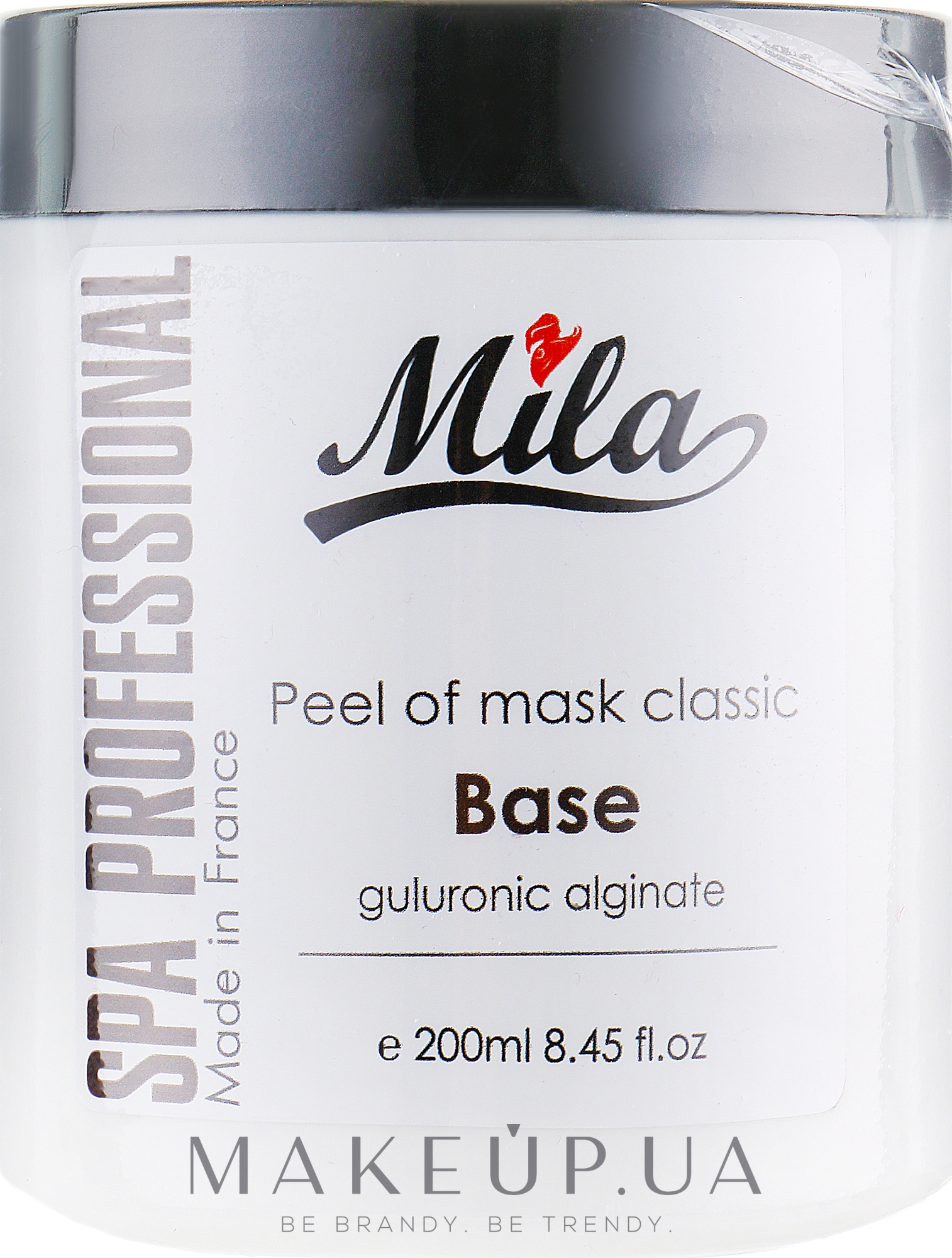 Маска альгинатная классическая порошковая "Базовая" - Mila Mask Peel Off Base — фото 200ml