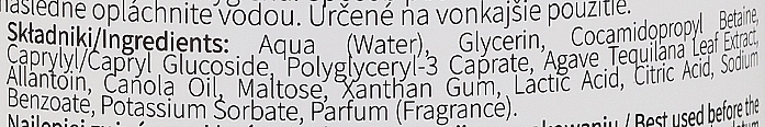 Гель для інтимної гігієни "Блакитна агава" - Farmona My’Bio Peh Skin Balance — фото N3