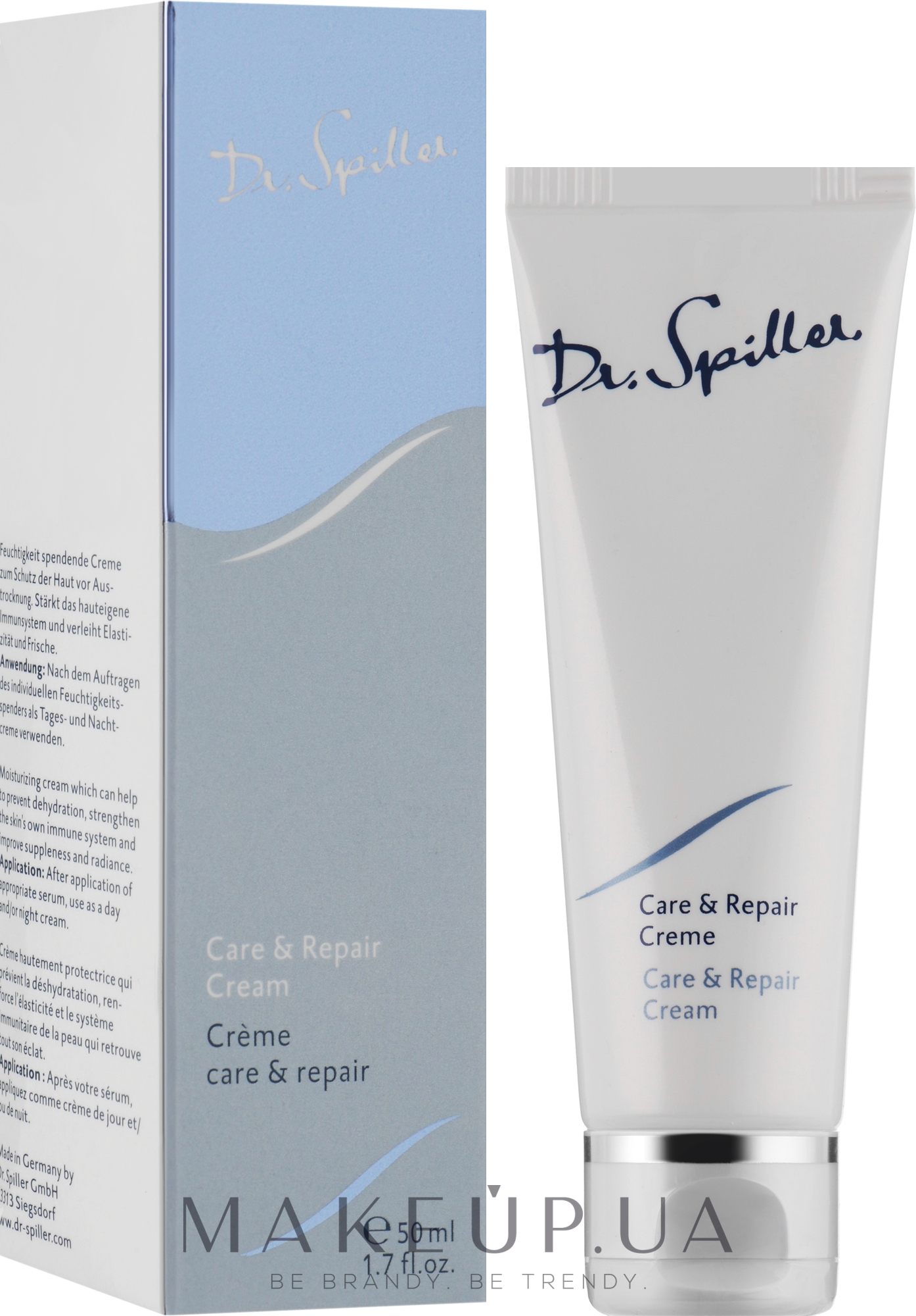 Восстанавливающий крем для молодой кожи - Dr. Spiller Care & Repair Cream — фото 50ml