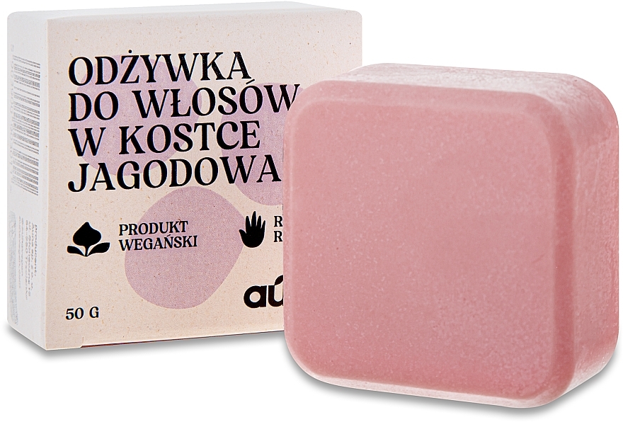 Твердий кондиціонер для волосся - Auna Blueberry Bar Conditioner — фото N1