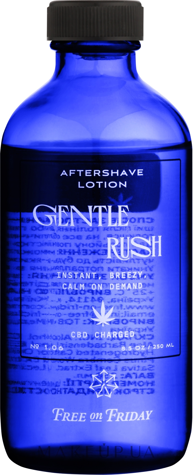 Лосьон после бритья - Free on Friday Gentle Rush Aftershave Lotion — фото 250ml