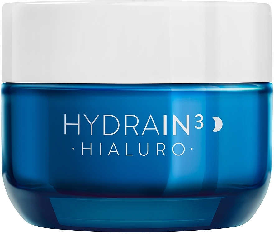 Нічний крем для обличчя - Dermedic Hydrain 3 Hialuro Night Cream — фото N2