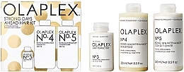 Парфумерія, косметика Набір - Olaplex Strong Days Ahead Hair Kit (h/elixir/50ml + h/shm/250ml + h/cond/250ml) *