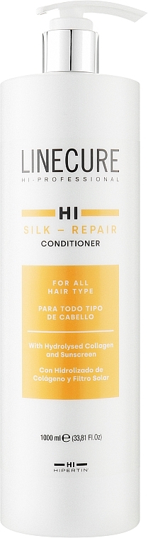 Кондиціонер для всіх типів волосся   - Hipertin Linecure Silk Repair Conditioner — фото N1