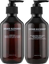 Набір - Grown Alchemist Purify & Protect Twinset (soap/300ml + h/cr300ml) — фото N1