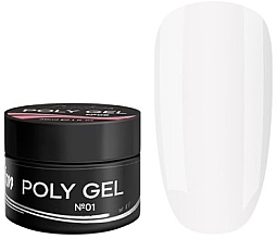 Духи, Парфюмерия, косметика Гель для наращивания ногтей, банка - Luxton Poly Gel