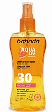 Духи, Парфюмерия, косметика Двухфазный солнцезащитный спрей SPF30 - Babaria Sun Sunscreen Biphasic Spray 