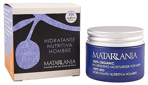 Мужской увлажняющий крем для лица - Matarrania 100% Organic Nourishing Moisturiser Man — фото N1