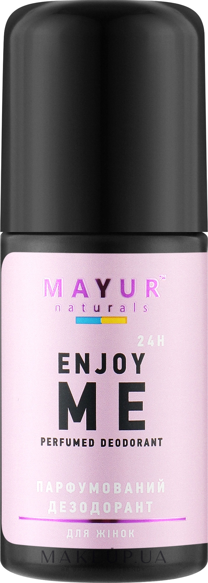 Парфумований дезодорант "Enjoy Me" - Mayur — фото 50ml