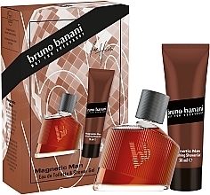 Bruno Banani Magnetic Man - Набор (edt/30ml + sh/gel/50ml) — фото N1