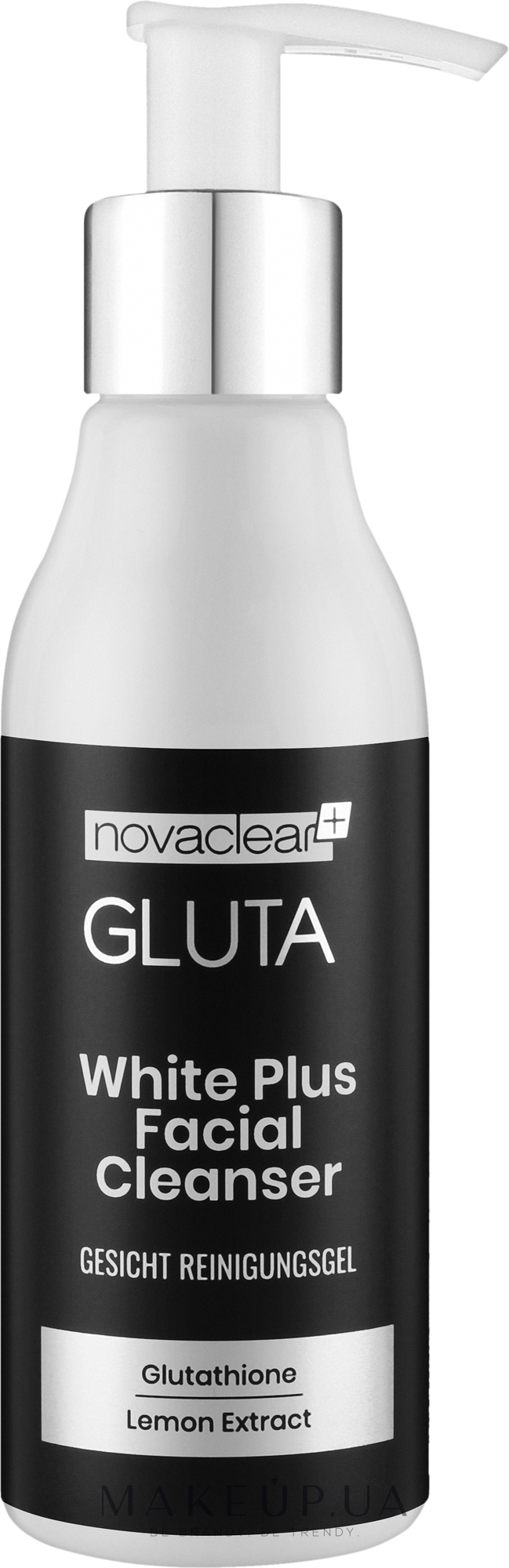 Очищувальний гель для вмивання - Novaclear Gluta White Plus Facial Cleanser — фото 150ml