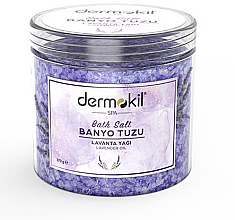 Сіль для ванн з олією лаванди - Dermokil Bath Salt Lavender — фото N1