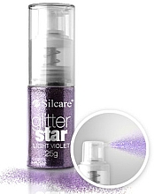 Духи, Парфюмерия, косметика Сыпучие блестки для декора - Silcare Glitter Star