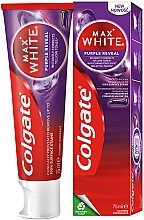 Парфумерія, косметика Освіжальна зубна паста - Colgate Max White Purple Reveal Toothpaste