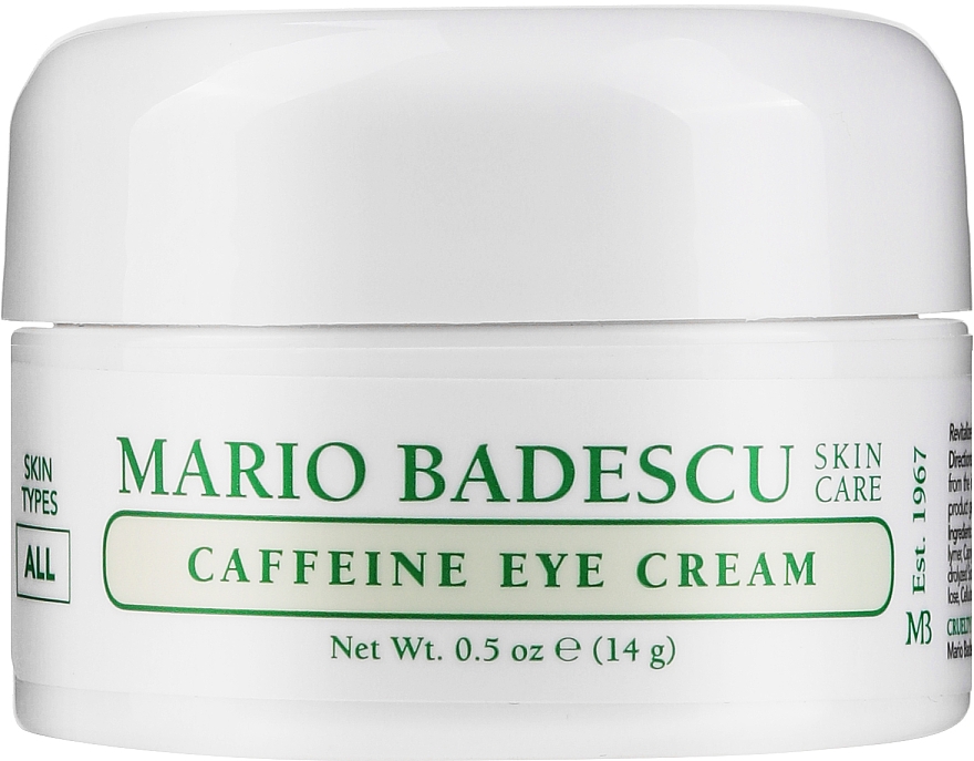 Крем для области вокруг глаз с кофеином - Mario Badescu Caffeine Eye Cream — фото N1