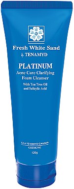 РАСПРОДАЖА Гель для очищения кожи с высыпаниями - Tenamyd Canada Platinum Acne Care Clarifying Foam Cleanser *