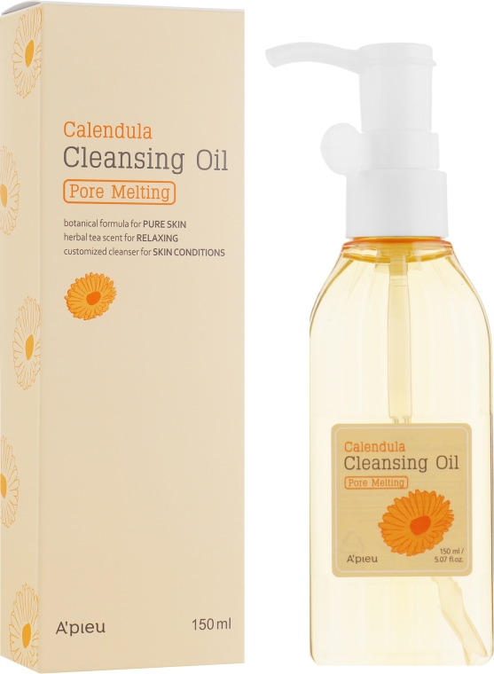 Очищающее масло "Календула" - A'pieu Calendula Cleansing Oil — фото N1