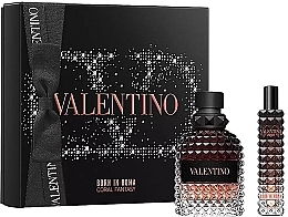 Духи, Парфюмерия, косметика Valentino Born In Roma Uomo Coral Fantasy - Набор (edt/50ml + edt/15ml)