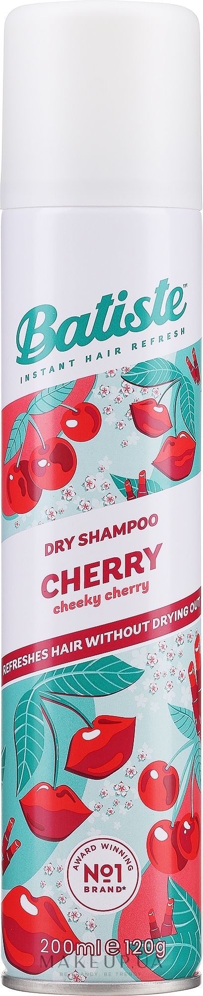 Сухой шампунь - Batiste Dry Shampoo Fruity and Cherry — фото 200ml