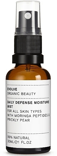 Спрей для обличчя - Evolve Organic Beauty Daily Defense Moisture Mist — фото N1
