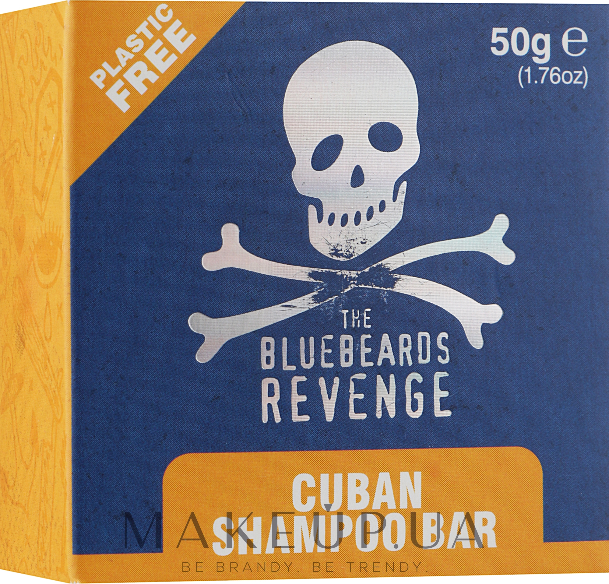 Шампунь для волос - The Bluebeards Revenge Cuban Solid Shampoo Bar — фото 50g