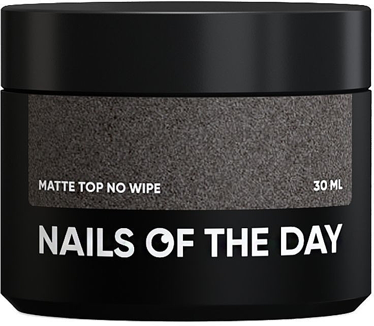 Матовый топ для гель-лака без липкого слоя - Nails Of The Day Matte Top No Wipe — фото N3